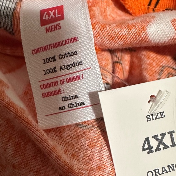 Halloween Pajama/Loungewear Set Mens Size 4XL  - NWOT - Picture 9 of 9